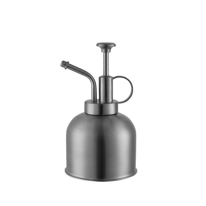 Brushed silver vintage plant mister