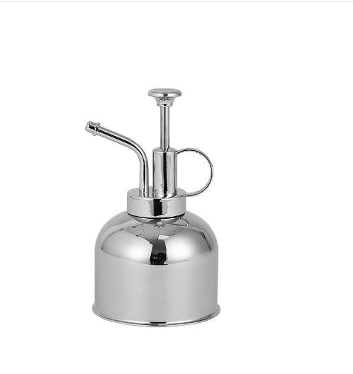 Polished silver vintage plant mister
