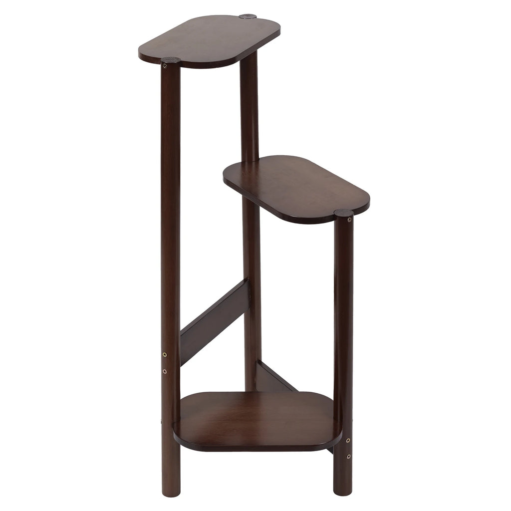 Bamboo Corner Plant Stand – 3 Tier