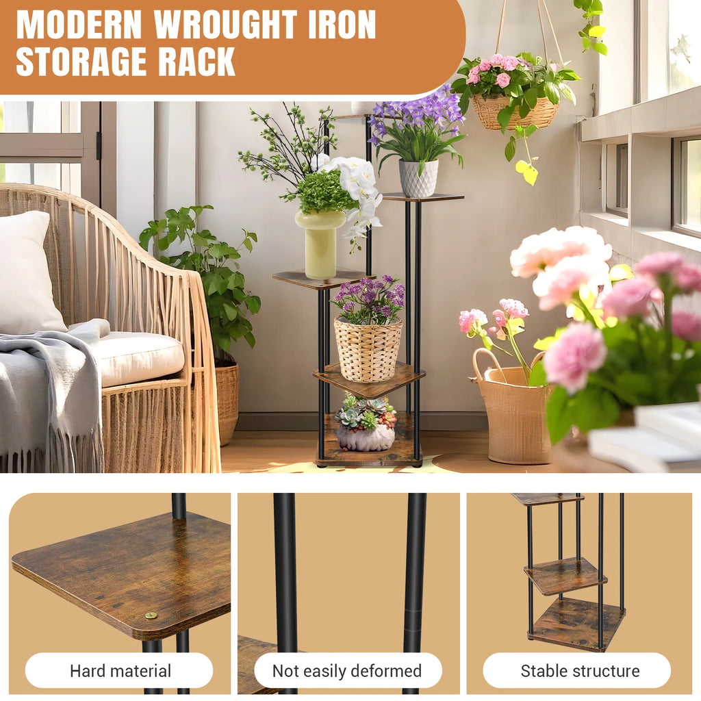 Metal Corner Plant Stand – 4, 5 or 6 Tier