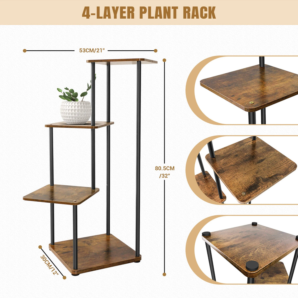 Metal Corner Plant Stand – 4, 5 or 6 Tier
